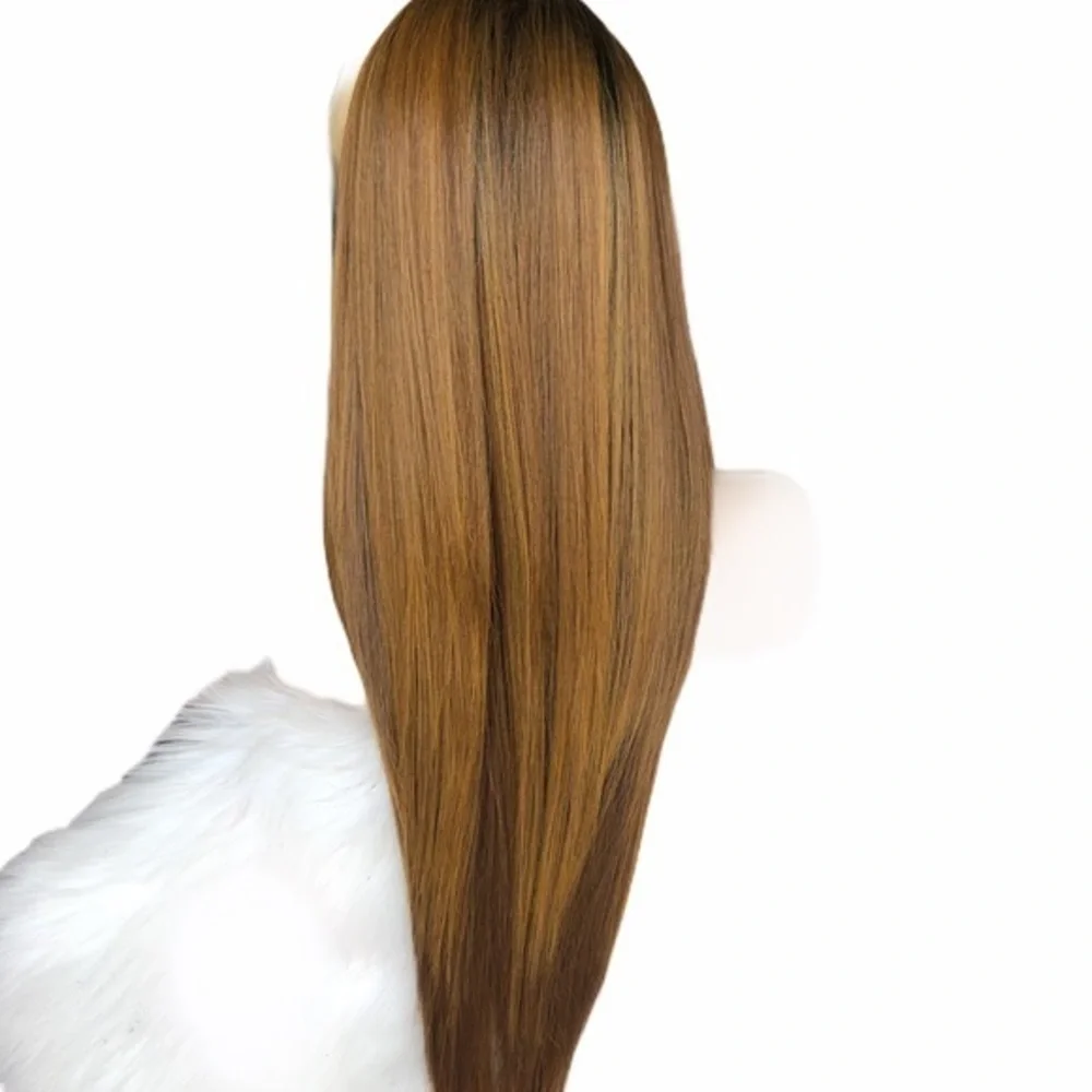 L-Part Human Hair Blend Swiss Lace front w…